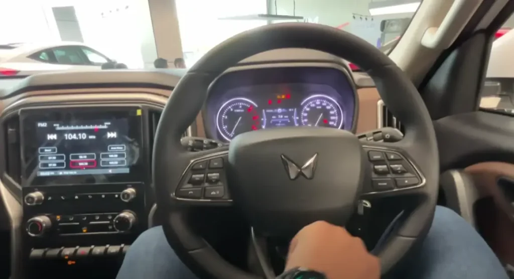 Mahindra Scorpio N Z4 AT Interior