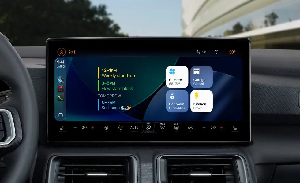 New Apple CarPlay with Updated Version