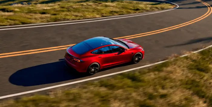 Tesla Model S With Upgrades