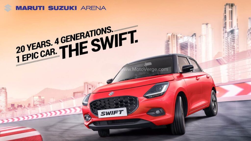 2024 Maruti Swift Breaks Records With 30 Lakh+ Sales in India