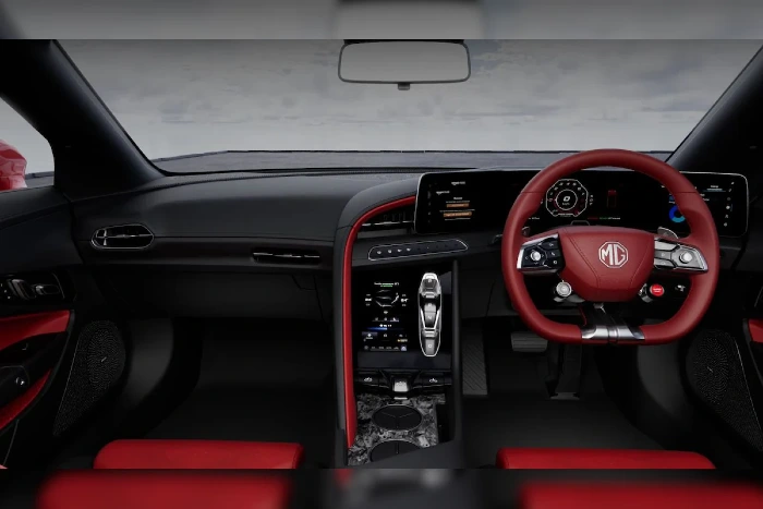 MG Cyberster EV Interior