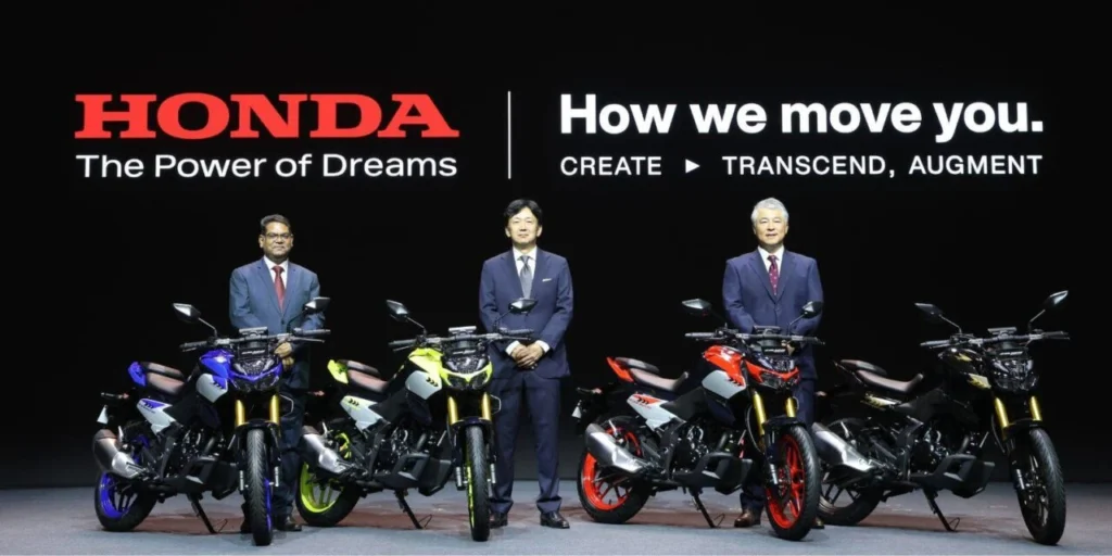Honda CB125 Hornet Makes India Debut with Golden USD Forks, Bluetooth TFT & Sporty Design