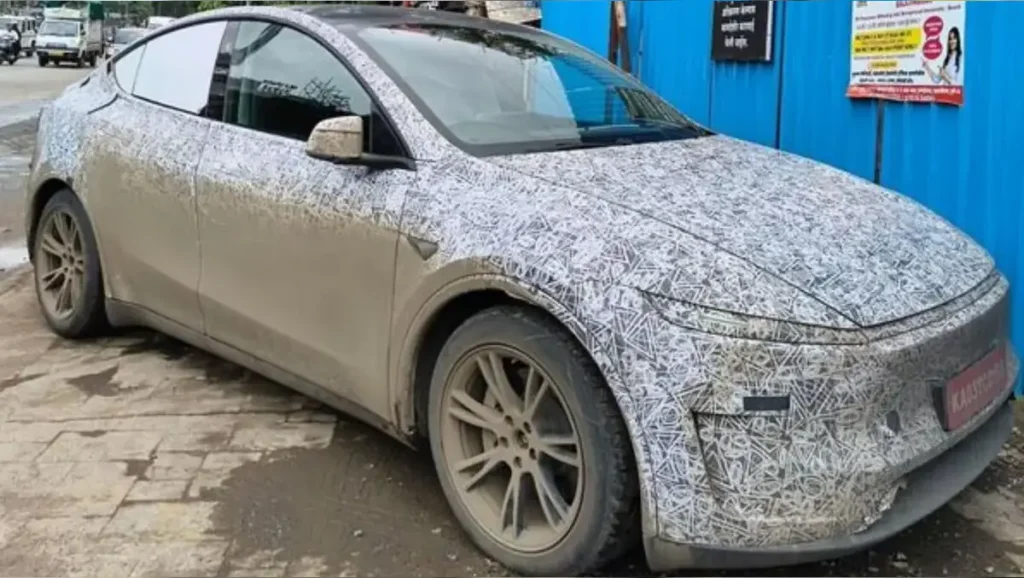 Tesla Model Y Spotted Testing in India Again – Launch Expected Soon