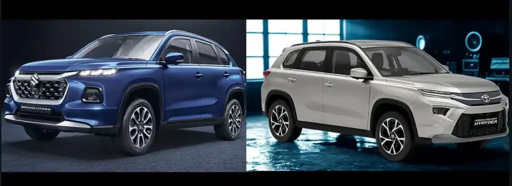 Maruti Suzuki Grand Vitara and Toyota Urban Cruiser Hyrider