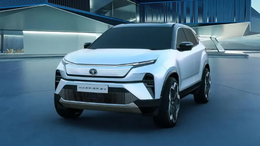 Tata Harrier Electric SUV Sees Massive Response: 10,000+ Bookings in 24 Hours
